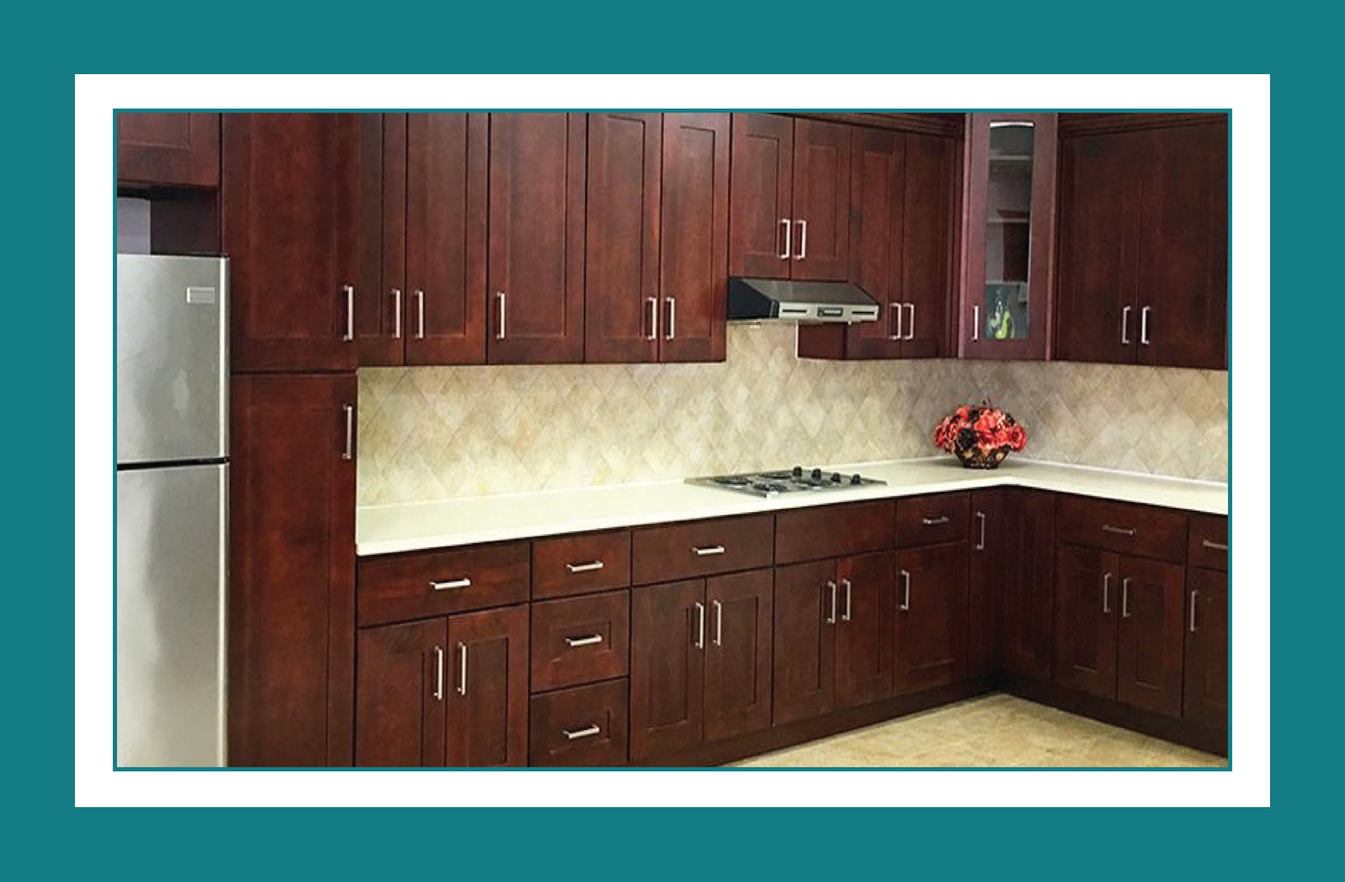 Kitchen Cabinets and Walls